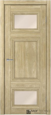 Входная дверь  - Межкомнатная дверь экошпон модель Доминика Классик 829 Дуб дорато