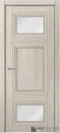 Входная дверь  - Межкомнатная дверь экошпон модель Доминика Классик 829 Лиственница кремовая