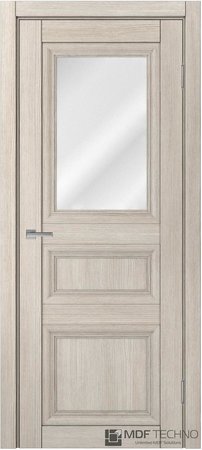 Входная дверь  - Межкомнатная дверь экошпон модель Доминика Классик 830 Лиственница кремовая