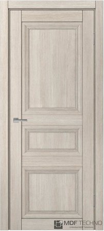 Входная дверь  - Межкомнатная дверь экошпон модель Доминика Классик 831 Лиственница кремовая