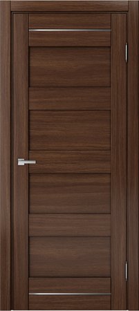 Входная дверь  - Межкомнатная дверь экошпон модель Доминика 105 Орех вела