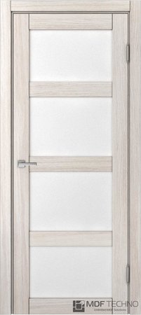 Входная дверь  - Межкомнатная дверь экошпон модель Доминика 124 Лиственница белая