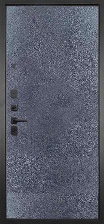 Входная дверь  - Металлическая входная дверь ГРАНИТ модель АРДЕКО 77 БЕТОН ТЕМНЫЙ