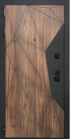 Входная дверь  - Металлическая входная дверь ГРАНИТ модель Континент 3