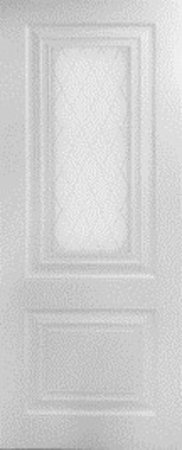 Входная дверь  - Межкомнатная дверь экошпон BAFA (БАФА) модель К2 ост. эмалит белый /сатин