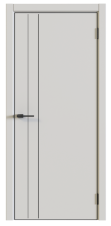 Входная дверь  - Межкомнатная дверь экошпон Беллеза модель L-2