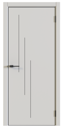 Входная дверь  - Межкомнатная дверь экошпон Беллеза модель L-4