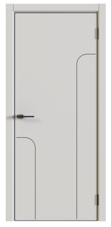 Входная дверь  - Межкомнатная дверь экошпон Беллеза модель L-13