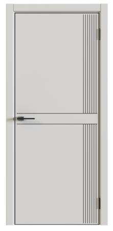 Входная дверь  - Межкомнатная дверь экошпон Беллеза модель L-9