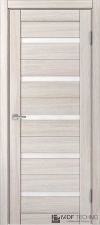 Входная дверь  - Межкомнатная дверь экошпон модель Доминика 100 Лиственница белая