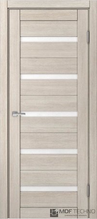 Входная дверь  - Межкомнатная дверь экошпон модель Доминика 100 Лиственница кремовая