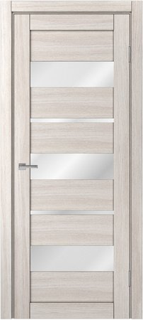 Входная дверь  - Межкомнатная дверь экошпон модель Доминика 114 Лиственница белая  