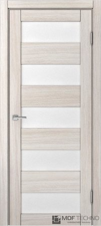Входная дверь  - Межкомнатная дверь экошпон модель Доминика 222 Лиственница белая