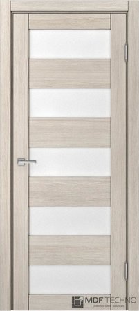 Входная дверь  - Межкомнатная дверь экошпон модель Доминика 222 Лиственница кремовая