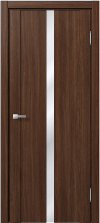 Входная дверь  - Межкомнатная дверь экошпон модель Доминика 226 Орех вела