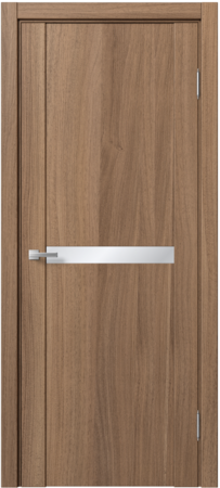 Входная дверь  - Межкомнатная дверь экошпон модель Доминика 228 Орех золотой