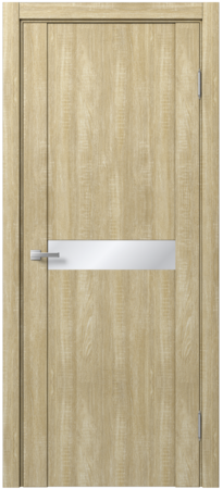 Входная дверь  - Межкомнатная дверь экошпон модель Доминика 230 Дуб дорато