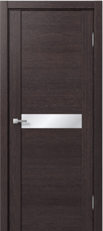 Входная дверь  - Межкомнатная дверь экошпон модель Доминика 230 Дуб серый