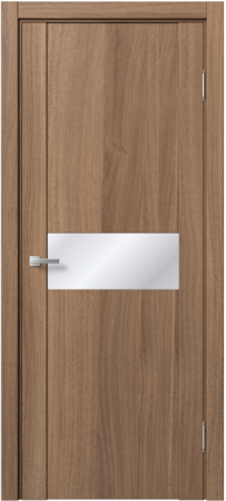 Входная дверь  - Межкомнатная дверь экошпон модель Доминика 231 Орех золотой