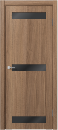 Входная дверь  - Межкомнатная дверь экошпон модель Доминика 232 Орех золотой