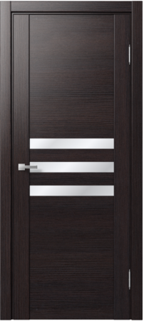 Входная дверь  - Межкомнатная дверь экошпон модель Доминика 233 Орех темный