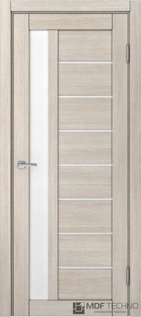 Входная дверь  - Межкомнатная дверь экошпон модель Доминика 425 Лиственница кремовая