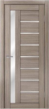 Входная дверь  - Межкомнатная дверь экошпон модель Доминика 426 Дуб дымчатый