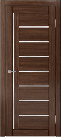 Входная дверь  - Межкомнатная дверь экошпон модель Доминика 427 Орех вела 