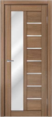 Входная дверь  - Межкомнатная дверь экошпон модель Доминика 428 Орех золотой 