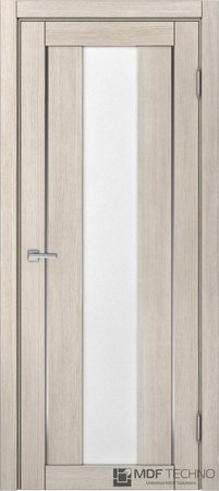 Входная дверь  - Межкомнатная дверь экошпон модель Доминика 501 Лиственница кремовая
