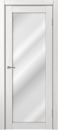 Входная дверь  - Межкомнатная дверь экошпон модель Доминика Классик 800 Ясень белый