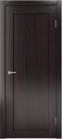 Входная дверь  - Межкомнатная дверь экошпон модель Доминика Классик 801 Орех темный