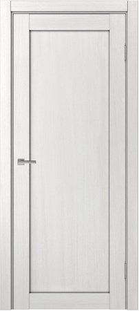 Входная дверь  - Межкомнатная дверь экошпон модель Доминика Классик 801 Ясень белый