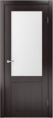 Входная дверь  - Межкомнатная дверь экошпон модель Доминика Классик 802 Орех темный