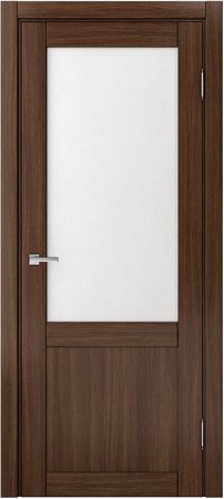 Входная дверь  - Межкомнатная дверь экошпон модель Доминика Классик 802 Орех вела