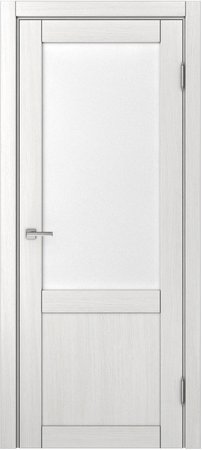 Входная дверь  - Межкомнатная дверь экошпон модель Доминика Классик 802 Ясень белый
