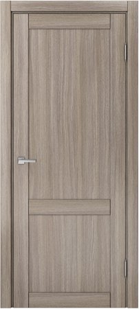 Входная дверь  - Межкомнатная дверь экошпон модель Доминика Классик 803 Дуб дымчатый