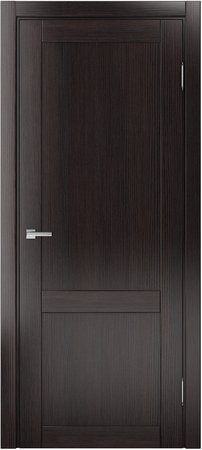 Входная дверь  - Межкомнатная дверь экошпон модель Доминика Классик 803 Орех темный