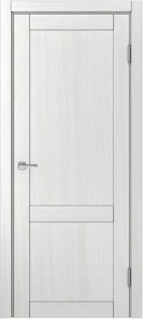 Входная дверь  - Межкомнатная дверь экошпон модель Доминика Классик 803 Ясень белый