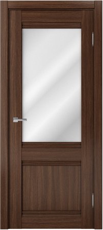 Входная дверь  - Межкомнатная дверь экошпон модель Доминика Классик 812 Орех вела
