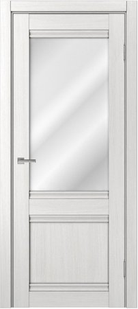 Входная дверь  - Межкомнатная дверь экошпон модель Доминика Классик 812 Ясень белый