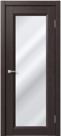 Входная дверь  - Межкомнатная дверь экошпон модель Доминика Классик 840 Дуб серый