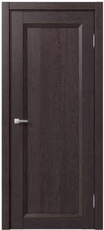 Входная дверь  - Межкомнатная дверь экошпон модель Доминика Классик 841 Дуб серый