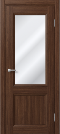 Входная дверь  - Межкомнатная дверь экошпон модель Доминика Классик 842 Орех вела