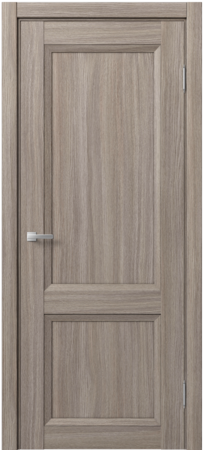 Входная дверь  - Межкомнатная дверь экошпон модель Доминика Классик 843 Дуб дымчатый