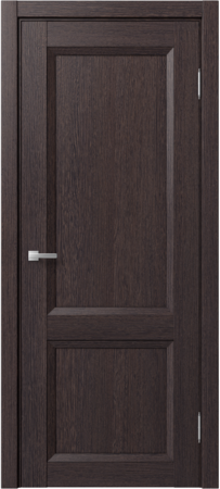 Входная дверь  - Межкомнатная дверь экошпон модель Доминика Классик 843 Дуб серый