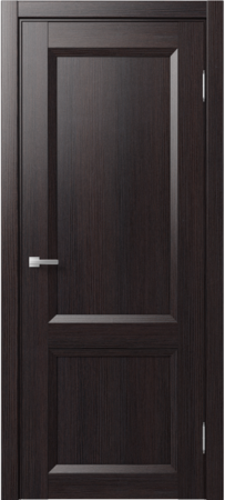 Входная дверь  - Межкомнатная дверь экошпон модель Доминика Классик 843 Орех темный