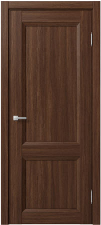Входная дверь  - Межкомнатная дверь экошпон модель Доминика Классик 843 Орех вела