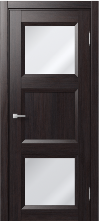 Входная дверь  - Межкомнатная дверь экошпон модель Доминика Классик 845 Орех темный