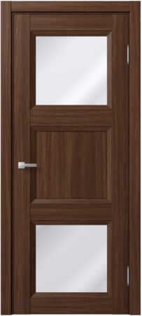 Входная дверь  - Межкомнатная дверь экошпон модель Доминика Классик 845 Орех вела
